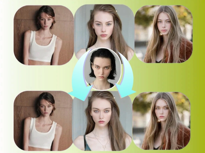 Consistent Face Swaps Across Entire Media Sets