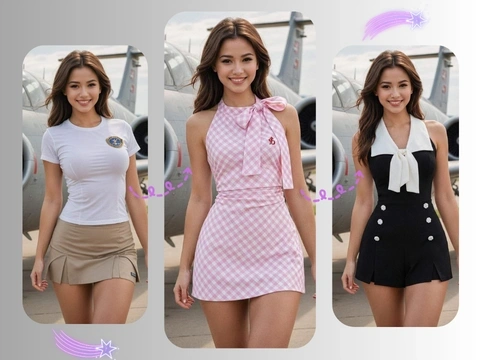 콘텐츠 제작을 위한 의류 교환 AI