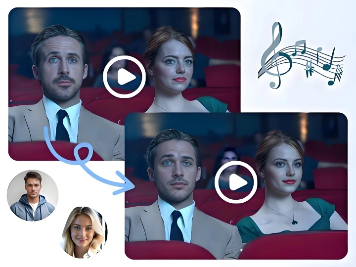 Produce Multi-Person Edits for Creative Video Projects