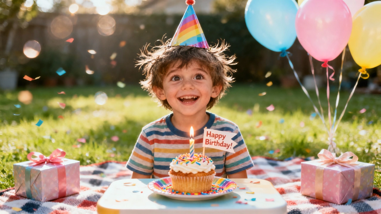 Amici che inviano sorprese e creatori di HBD