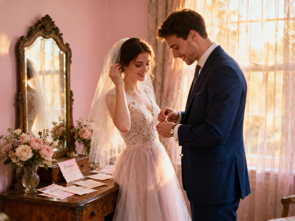 शादी की सालगिरह मनाते जोड़े